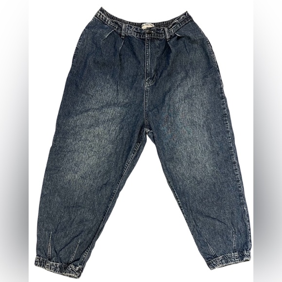 We The Free Pants - We The Free Dark Blue Esme Trouses Large Cute Super Soft